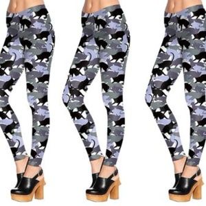 Camo - Cat Purple leggings